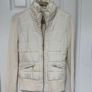 Cache Cream Puffer Jacket